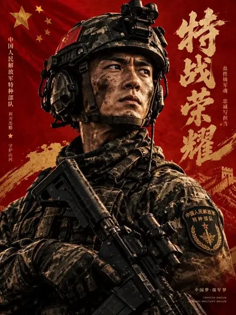 铁血战狼竖版封面海报